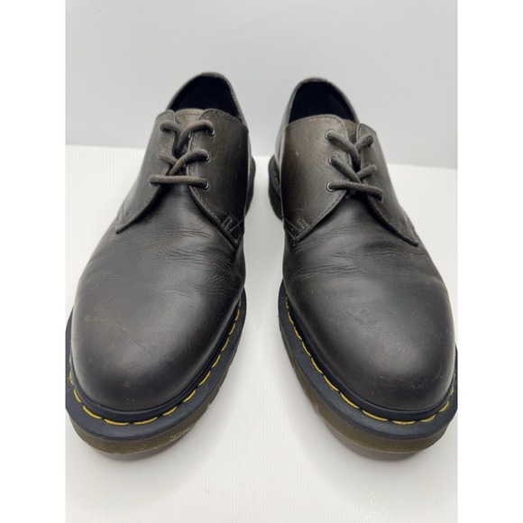 Dr. Martens 1461 Oxford Dark Taupe Orleans Men's 14 23775 - Picture 4 of 10